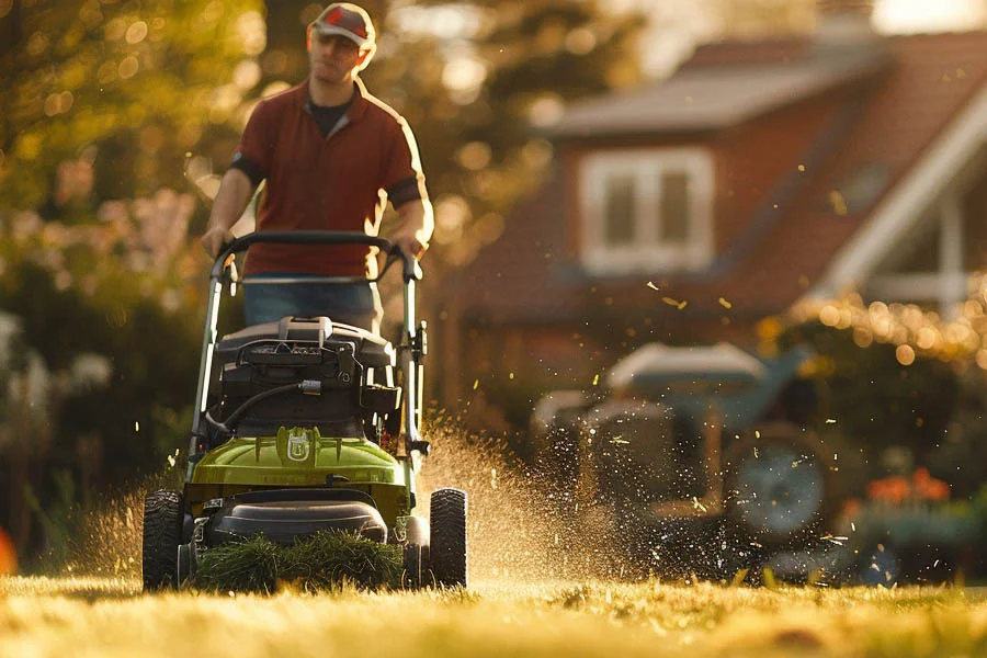 battery lawn tractor